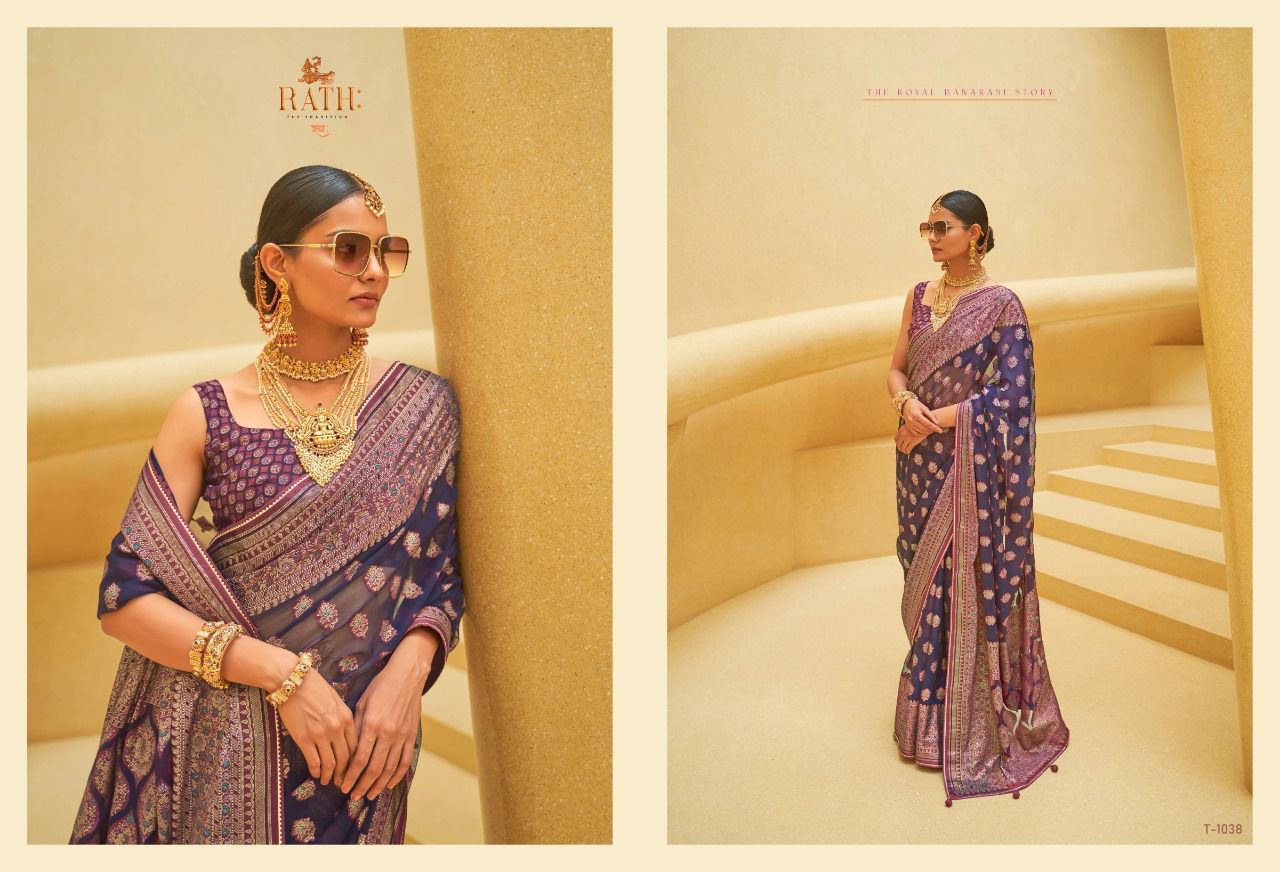 Rath Rajkanya Function Wear Wholesale Designer Sarees Catalog